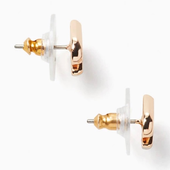 πKate Spade New York Glitter Enamel Stud Earrings - Picture 3 of 5